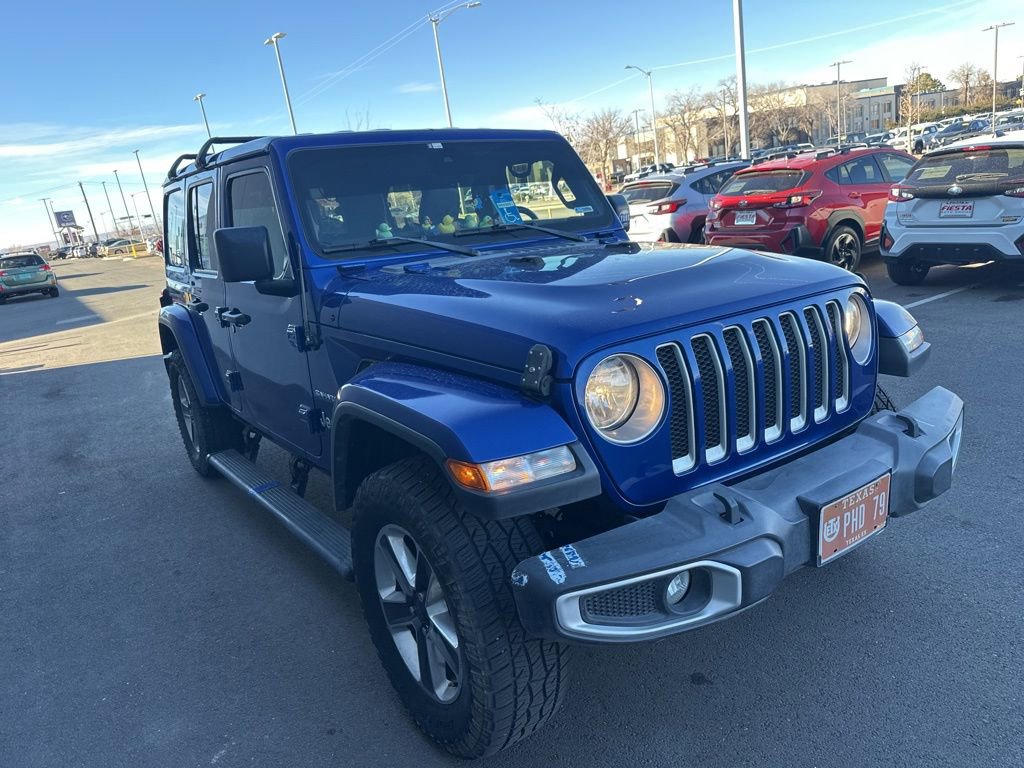 Used 2019 Jeep Wrangler Unlimited Sahara image 3
