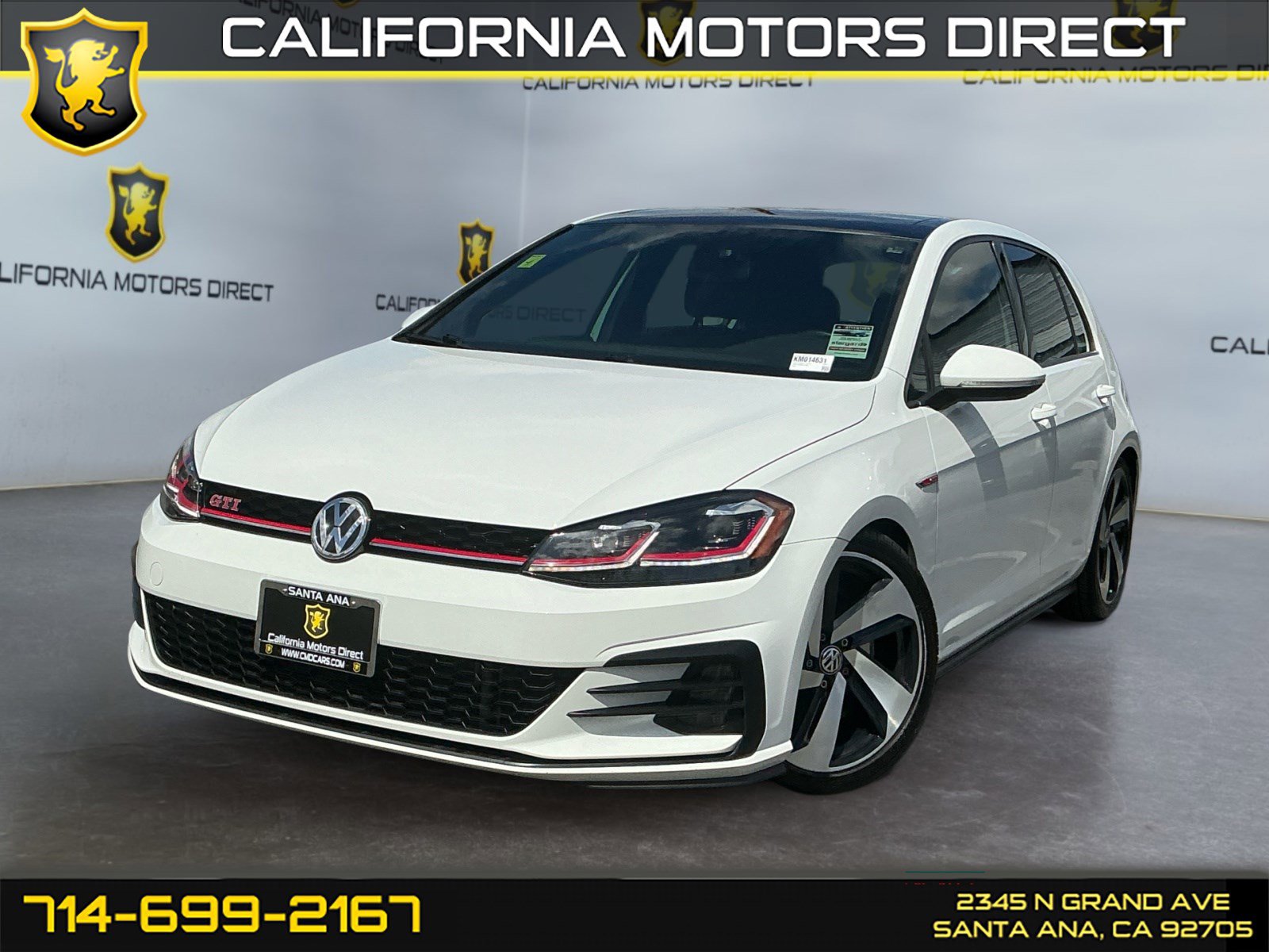 Used 2019 Volkswagen GTI SE w/ SE Experience Package FWD image 1