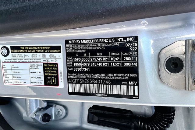 Certified 2025 Mercedes-Benz GLS 450 4MATIC w/ AMG Line Exterior image 30