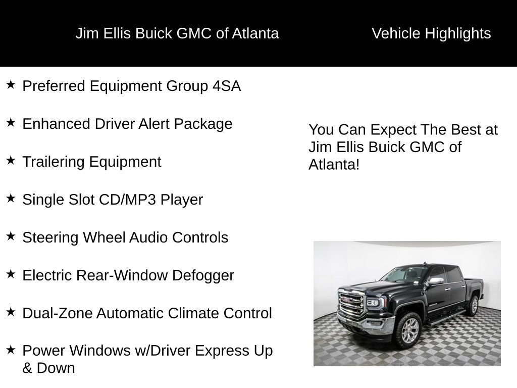 Used 2018 GMC Sierra 1500 SLT w/ Enhanced Driver Alert Package image 5