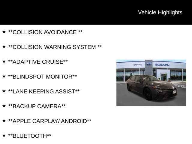 Used 2025 Toyota Camry SE image 5