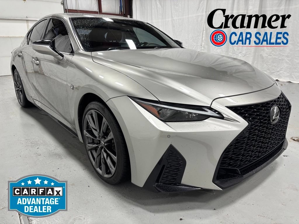 Used 2021 Lexus IS 350 F Sport w/ Accessory Package AWD/4WD image 1
