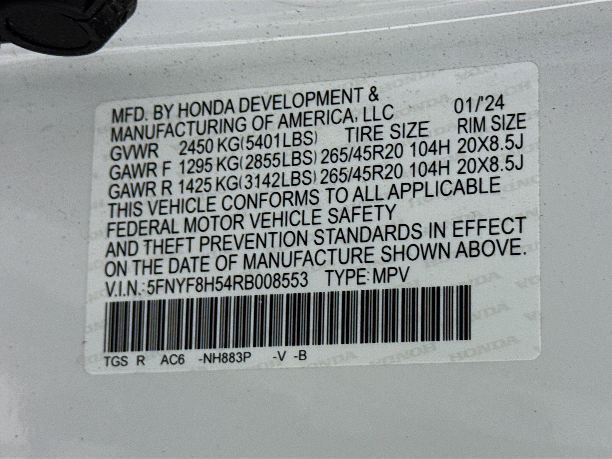 Used 2024 Honda Passport EX-L image 31