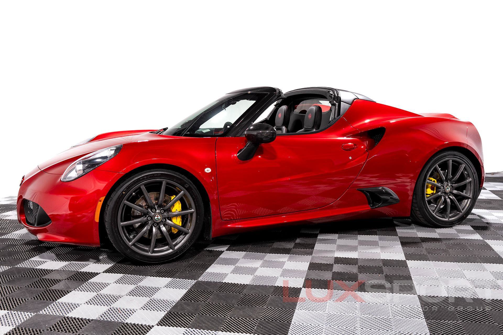 Used 2015 Alfa Romeo 4C Spider w/ Spider Track Package image 1