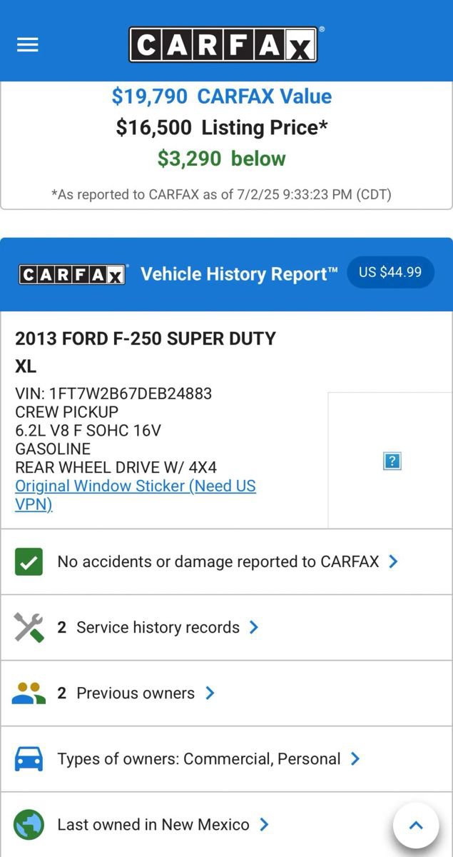 Used 2013 Ford F250 XL w/ PWR Equipment Group image 16