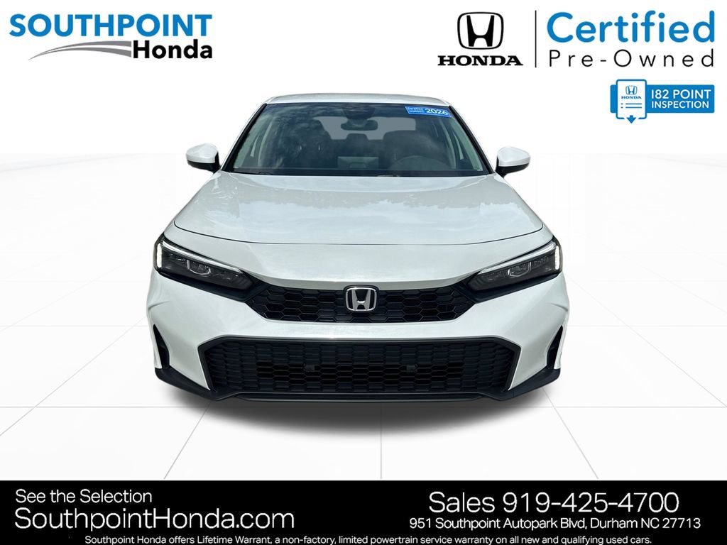 Certified 2026 Honda Civic LX video 2
