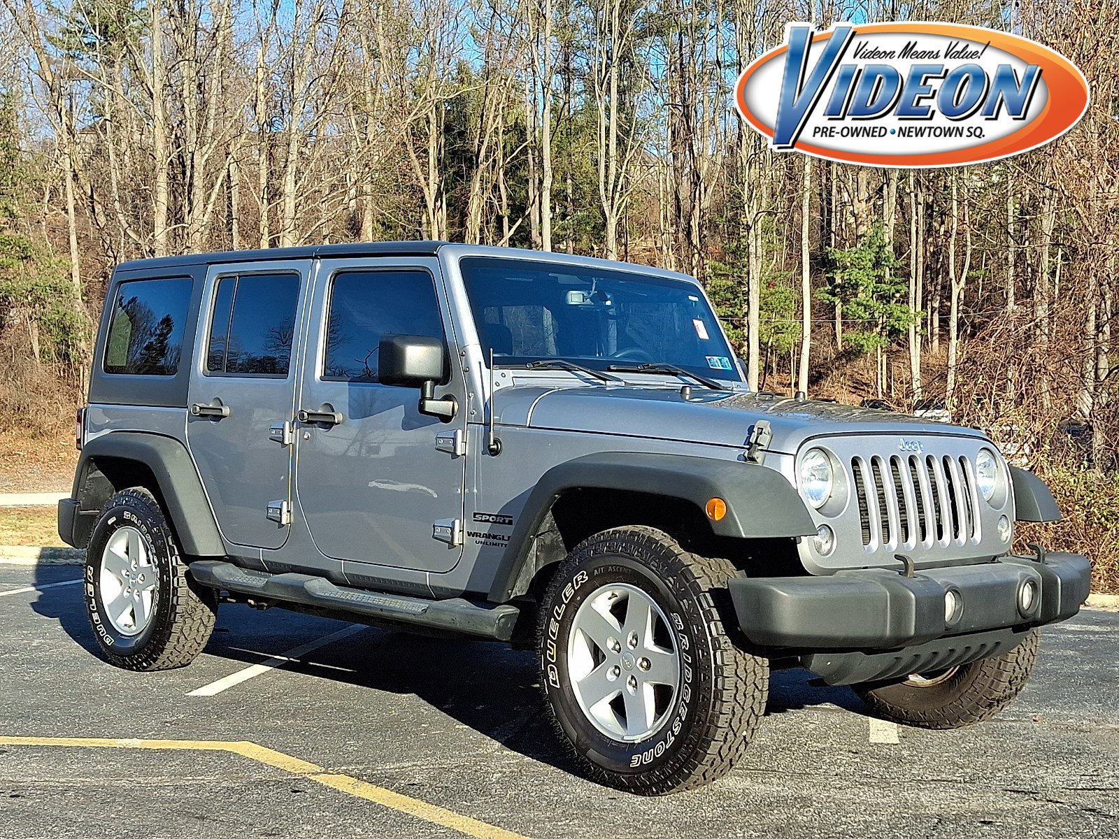 Certified 2015 Jeep Wrangler Unlimited Sport w/ Quick Order Package 24S image 1