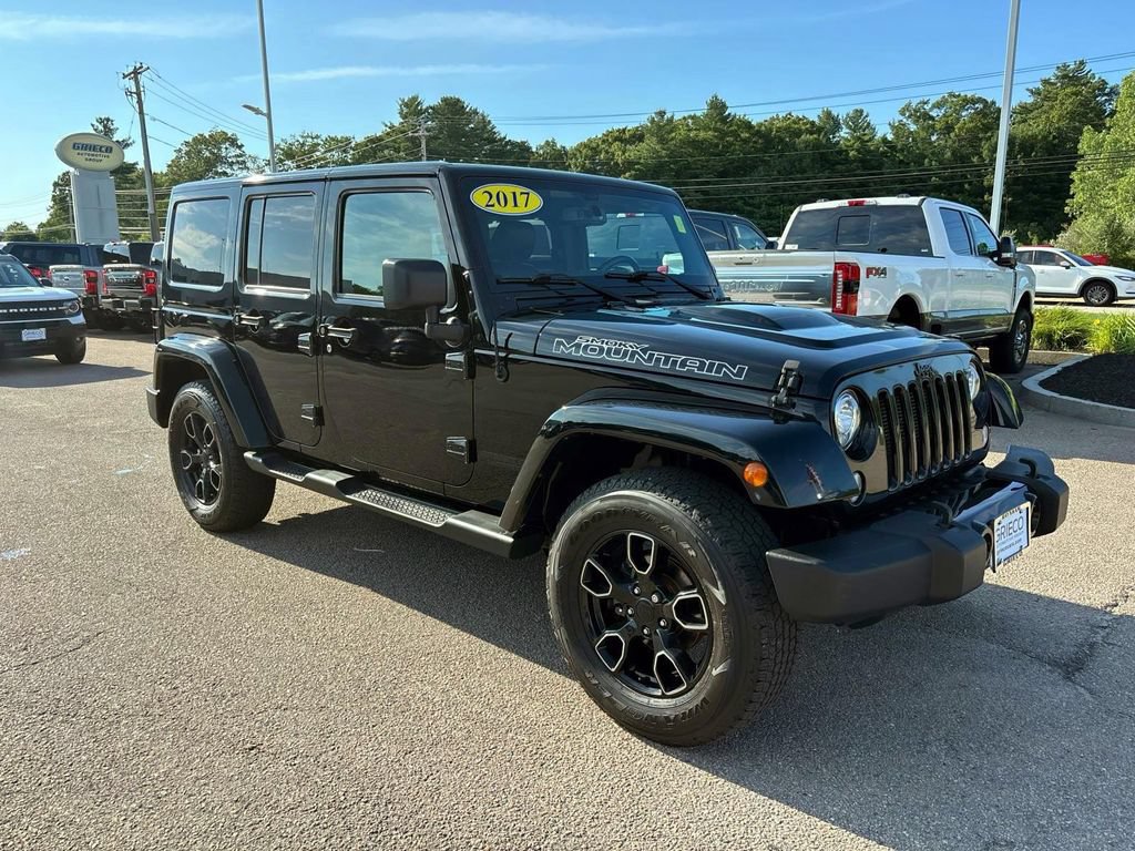 Used 2017 Jeep Wrangler Unlimited Sahara