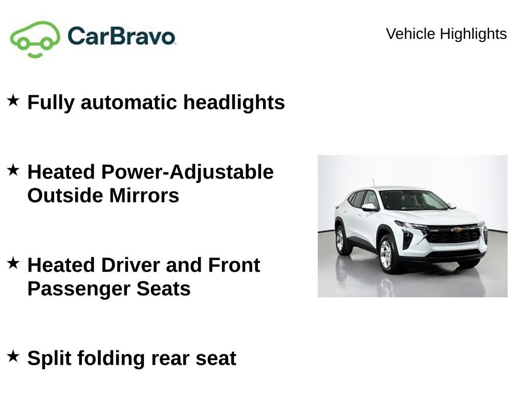 Certified 2025 Chevrolet Trax LS w/ LS Convenience Package FWD image 9
