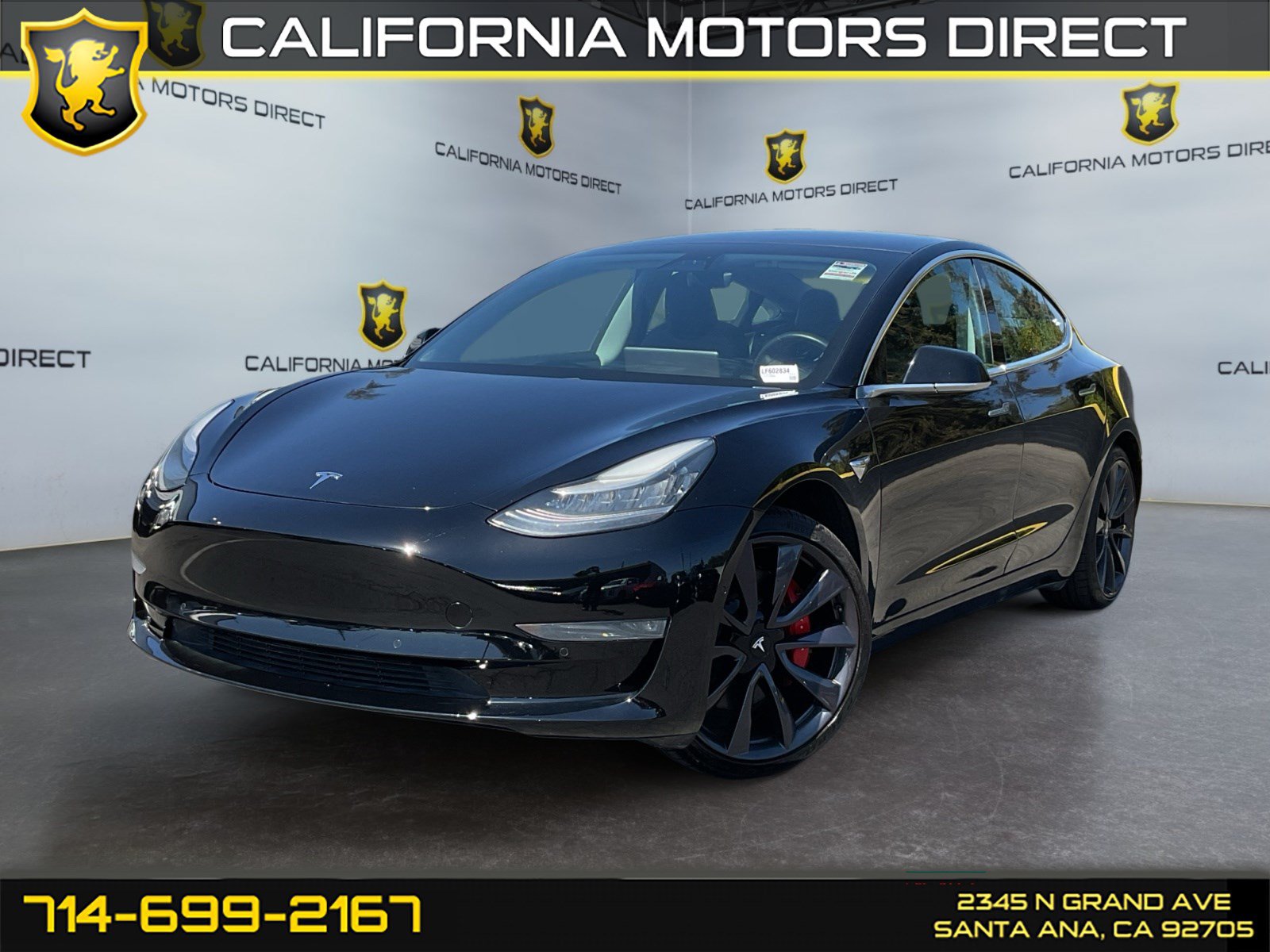 Used 2020 Tesla Model 3 Performance AWD/4WD image 1