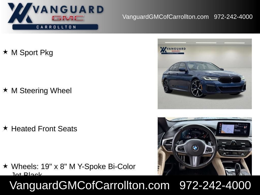 Used 2023 BMW 530i w/ M Sport Package RWD image 39