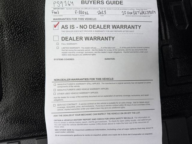 Used 2023 Ford F550 4x4 SuperCab Super Duty image 50