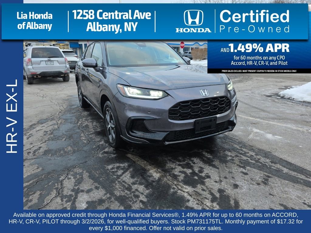 Certified 2023 Honda HR-V EX-L