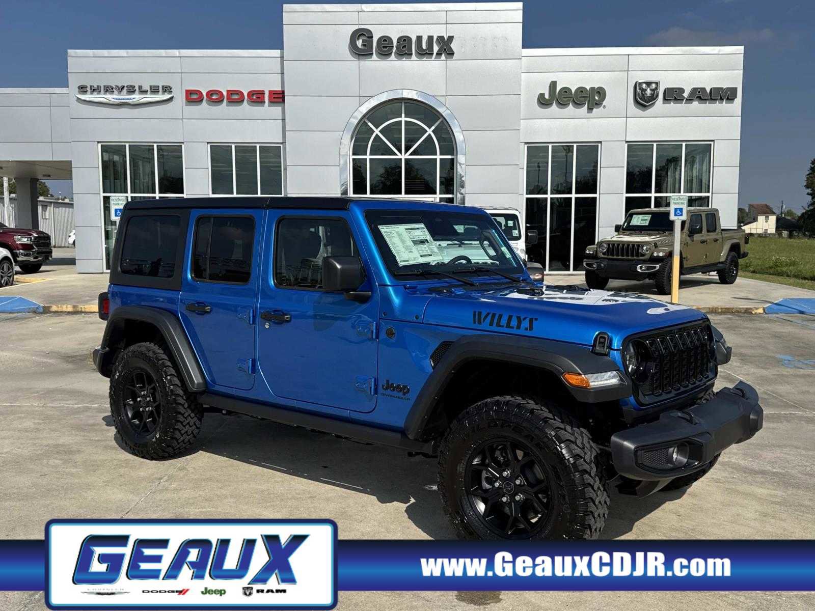 New 2025 Jeep Wrangler Willys