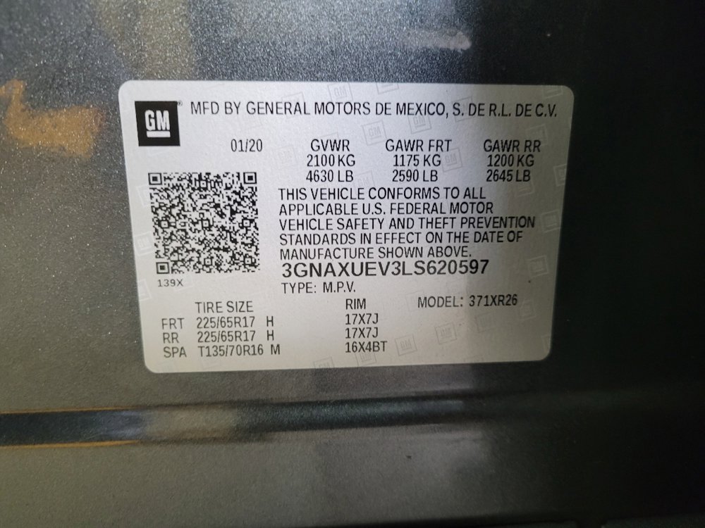 Used 2020 Chevrolet Equinox LT AWD/4WD image 33