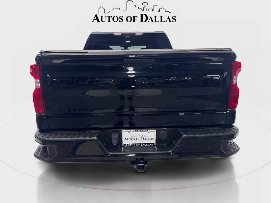Used 2021 Chevrolet Silverado 1500 Custom w/ LPO, Dark Essentials Package RWD image 7