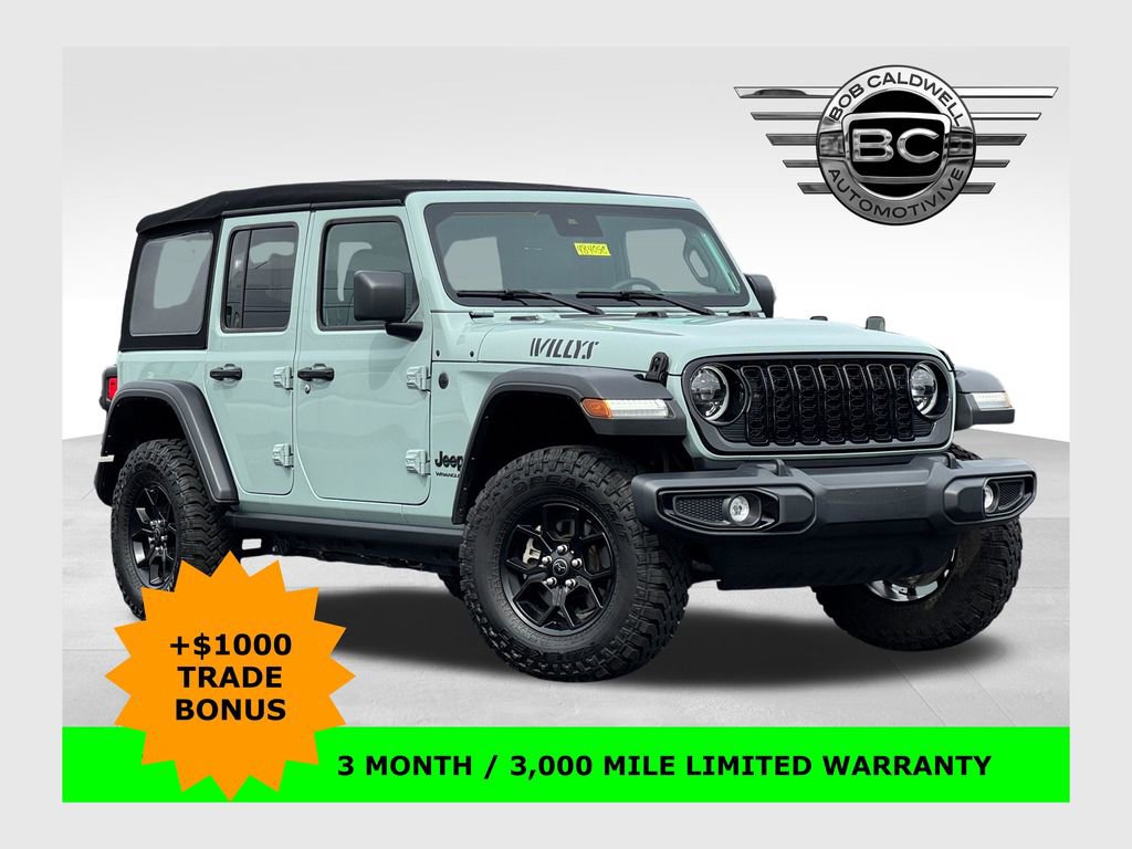 Used 2024 Jeep Wrangler Unlimited Sport AWD/4WD image 1