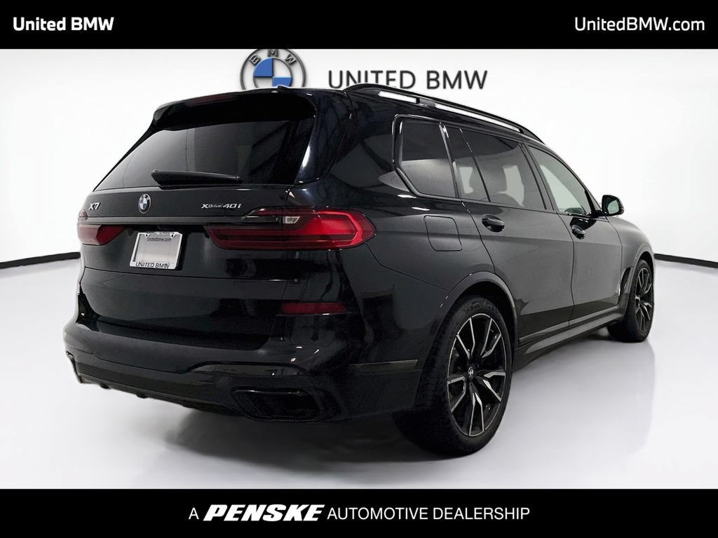 Used 2021 BMW X7 xDrive40i w/ M Sport Package AWD/4WD image 5