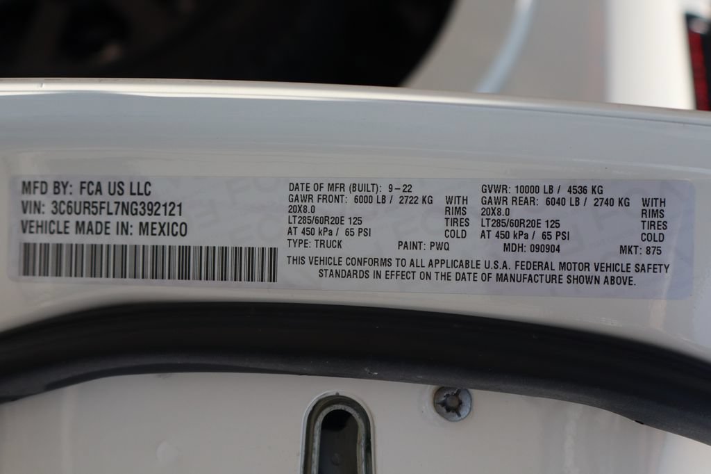 Used 2022 RAM 2500 Laramie AWD/4WD image 58