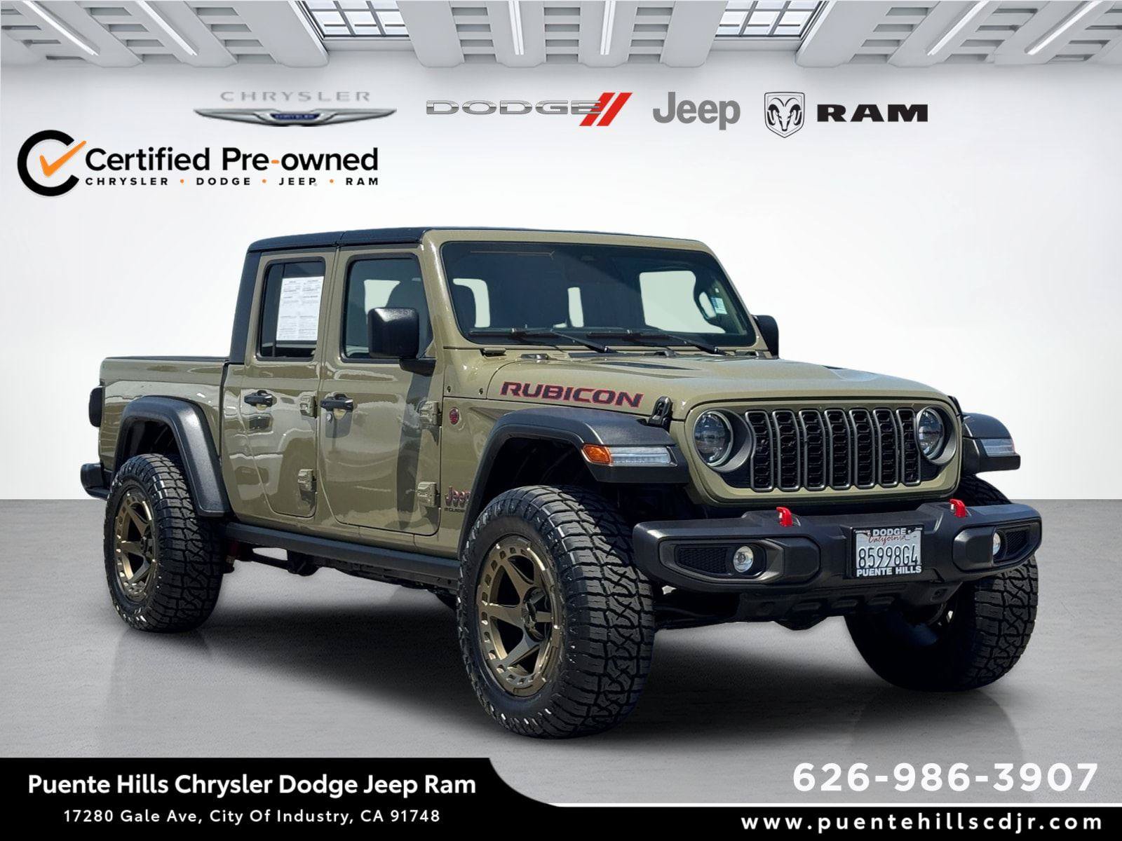 Certified 2026 Jeep Gladiator Rubicon AWD/4WD image 1