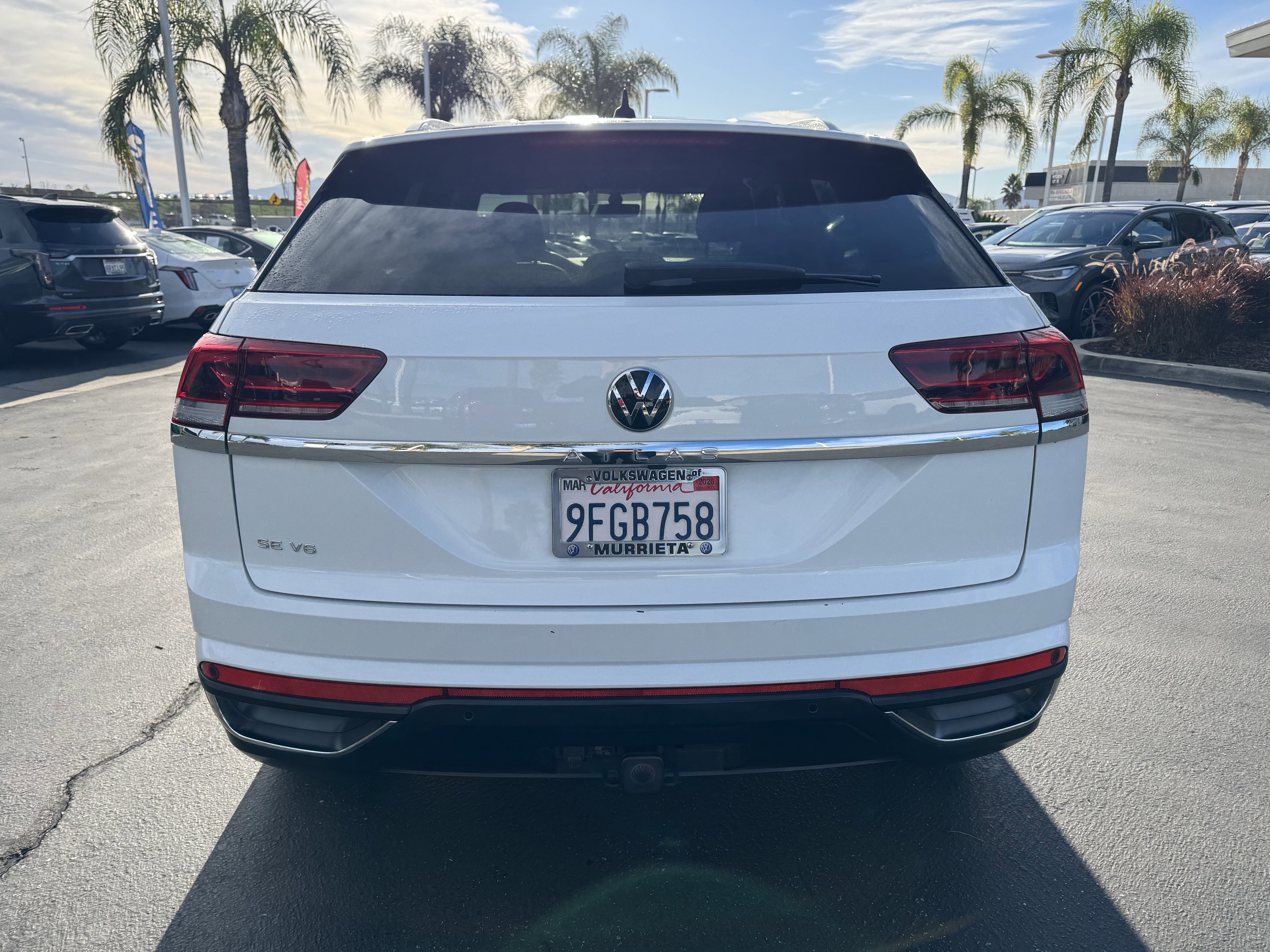 Certified 2023 Volkswagen Atlas Cross Sport SE w/ Black Wheel Package image 9