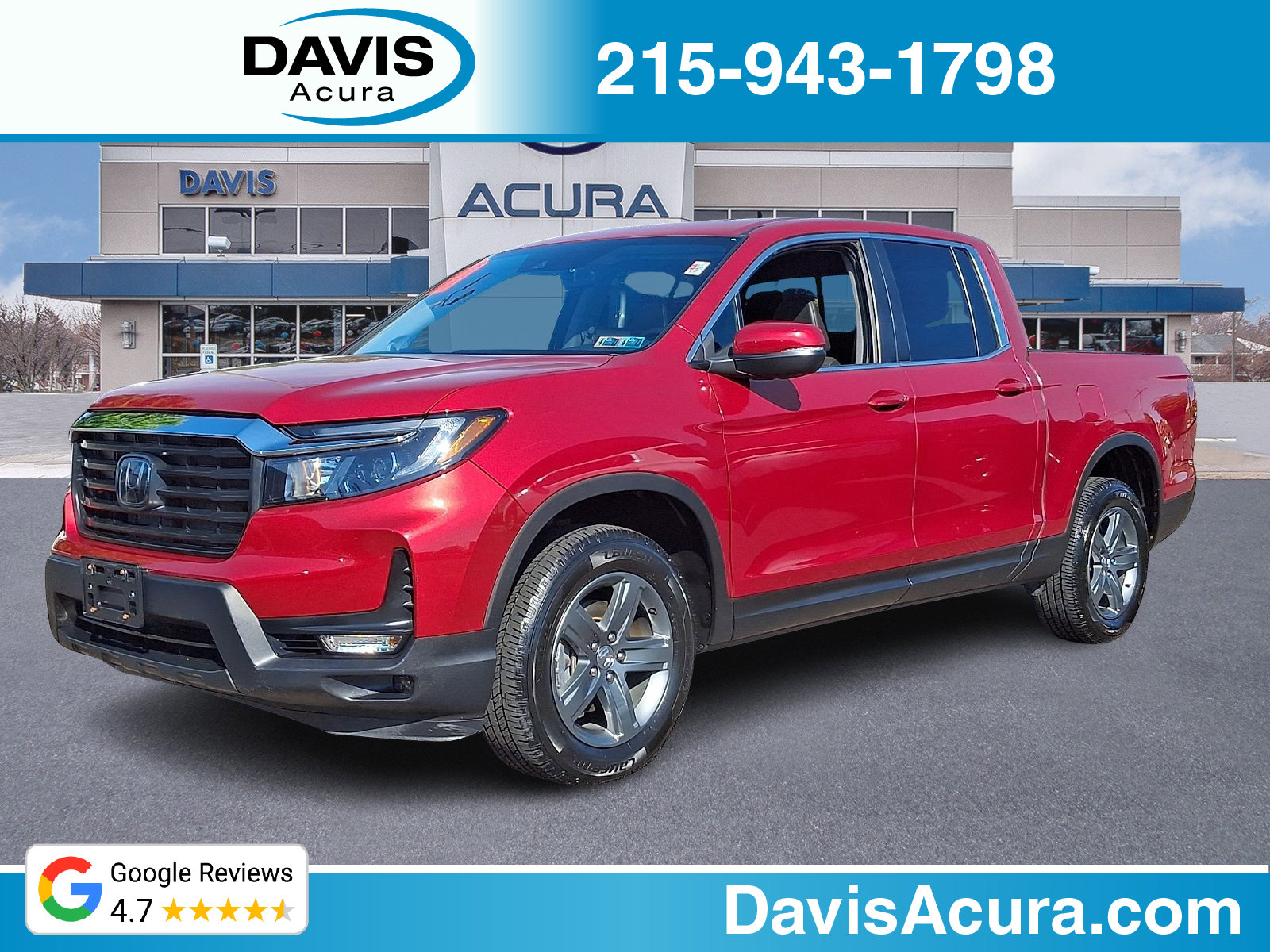 Used 2023 Honda Ridgeline RTL image 1