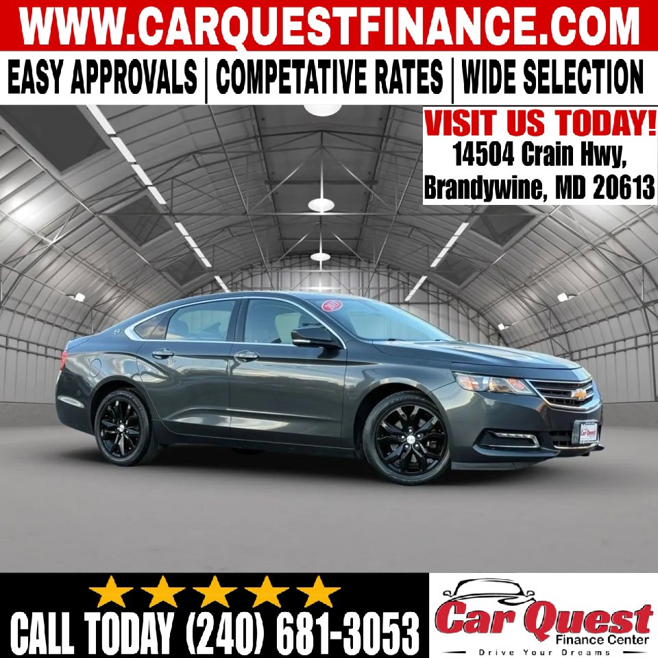 Used 2019 Chevrolet Impala LT w/ Sunroof and Spoiler Package
