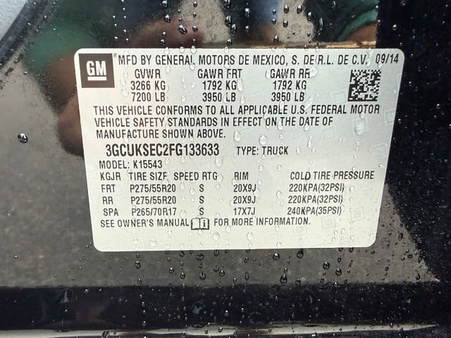 Used 2015 Chevrolet Silverado 1500 LTZ Z71 w/ LTZ Plus Package AWD/4WD image 13