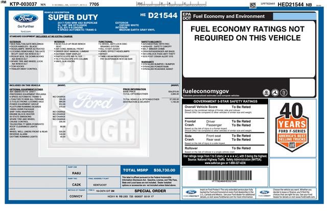 Used 2017 Ford F250 XL w/ Power Equipment Group RWD image 35