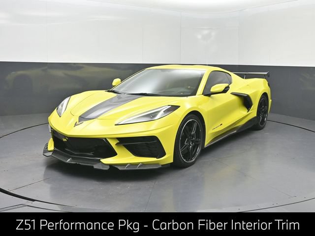 Used 2022 Chevrolet Corvette Stingray Premium Cpe w/ Z51 Performance Package RWD image 1