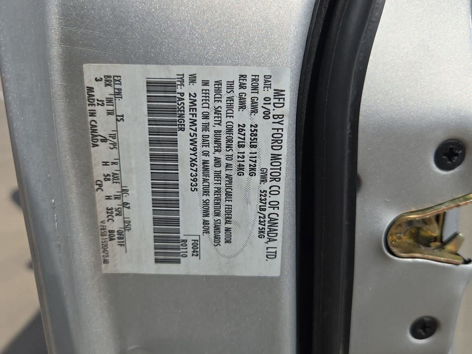 Used 2000 Mercury Grand Marquis LS RWD image 30