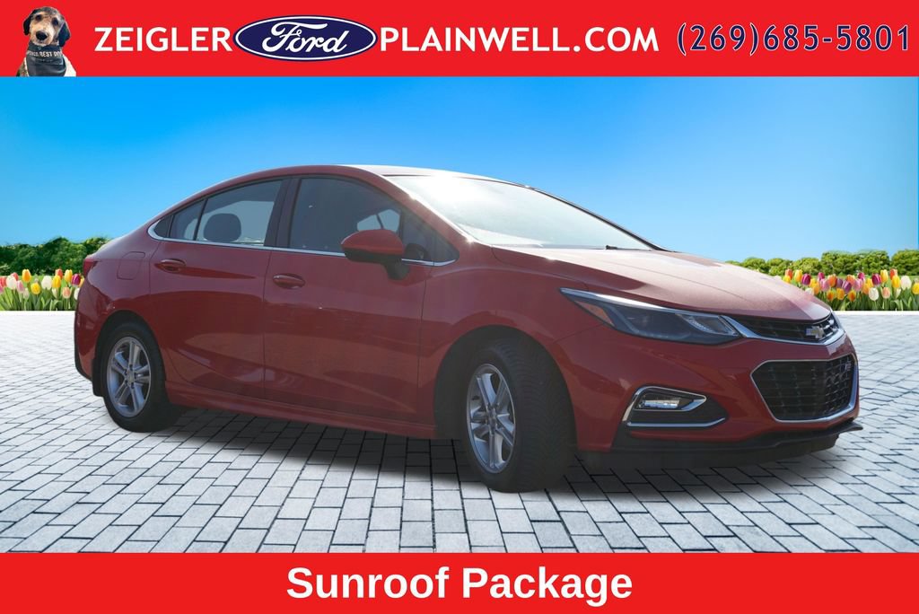 Used 2016 Chevrolet Cruze LT w/ Sun And Sound Package FWD image 7