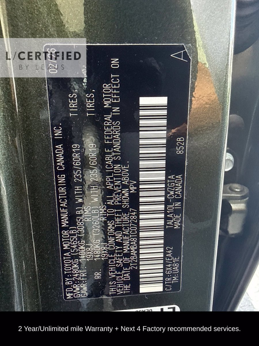 Used 2026 Lexus RX 350 Premium w/ Convenience Package FWD image 11