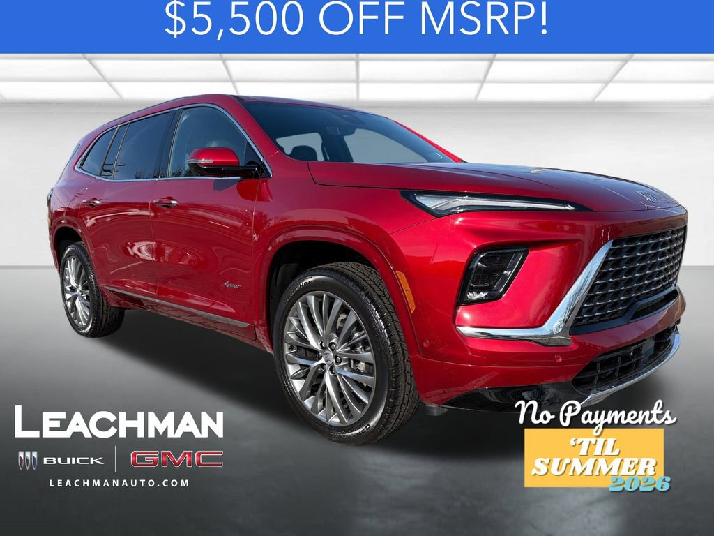 New 2025 Buick Enclave Avenir w/ Super Cruise Package 360° Tour
