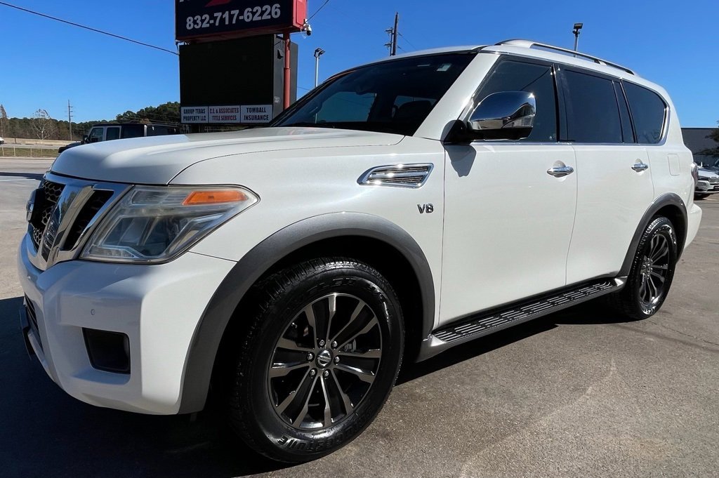 Used 2017 Nissan Armada Platinum w/ Captain Seat Package image 3
