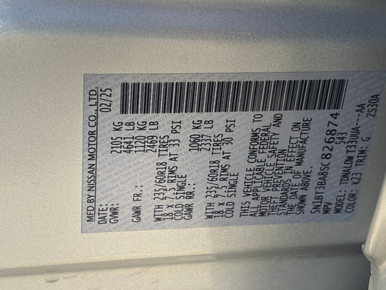 Used 2025 Nissan Rogue SV FWD image 31