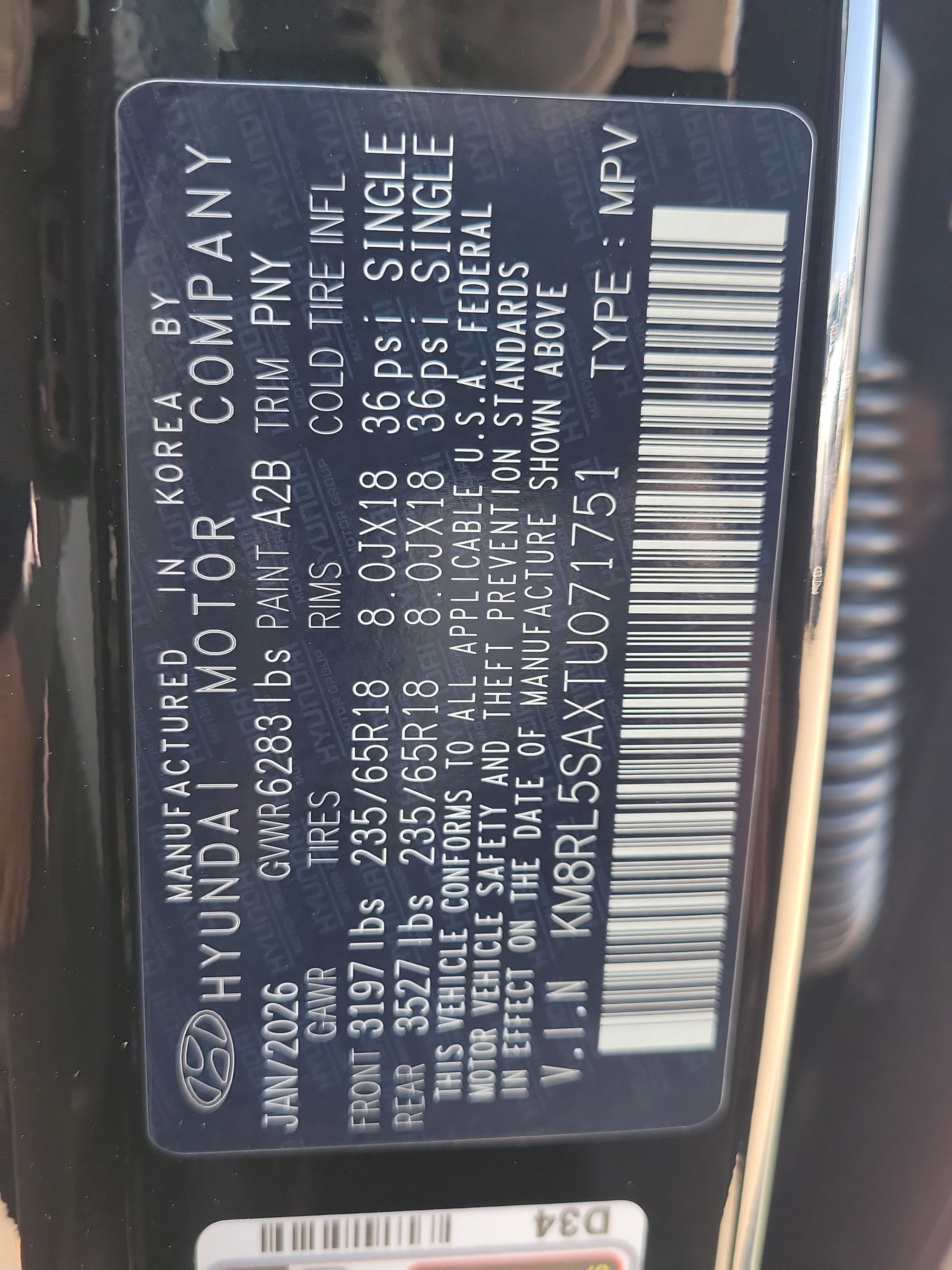 New 2026 Hyundai Palisade FWD Hybrid image 36