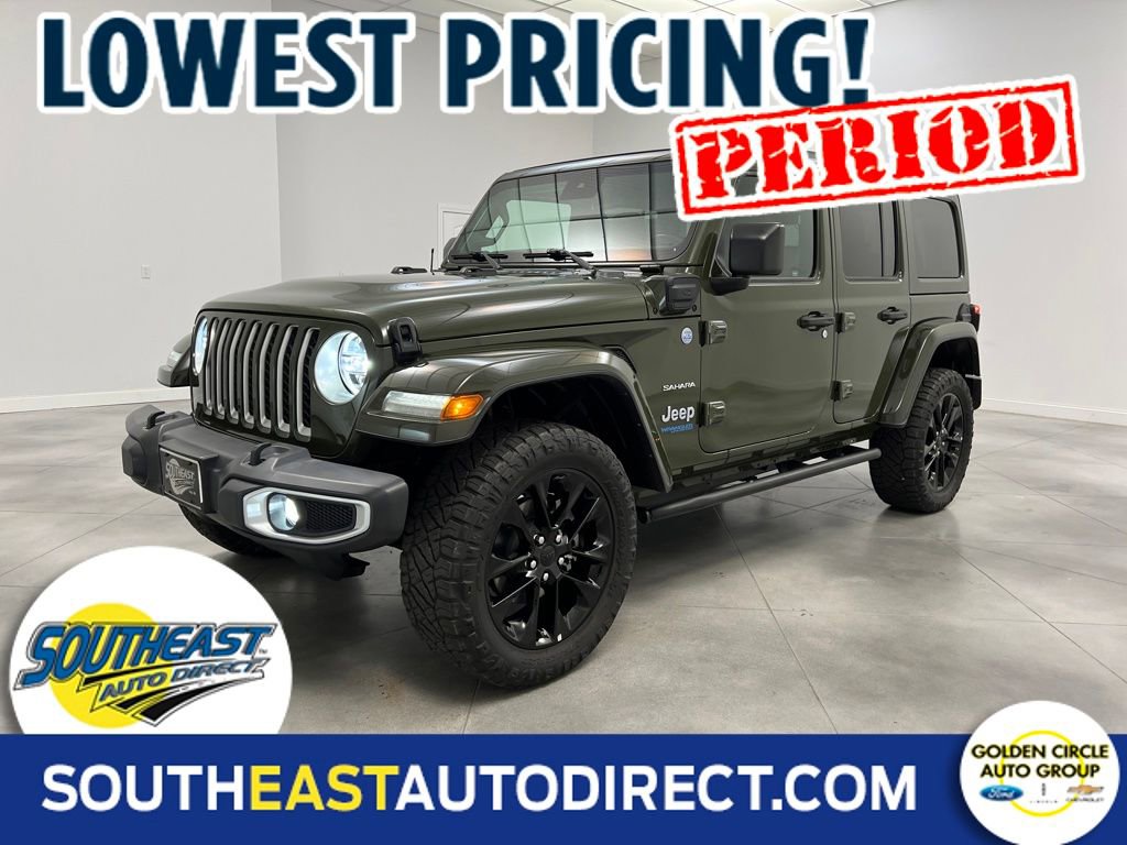 Used 2021 Jeep Wrangler Unlimited Sahara w/ Cold Weather Group image 4