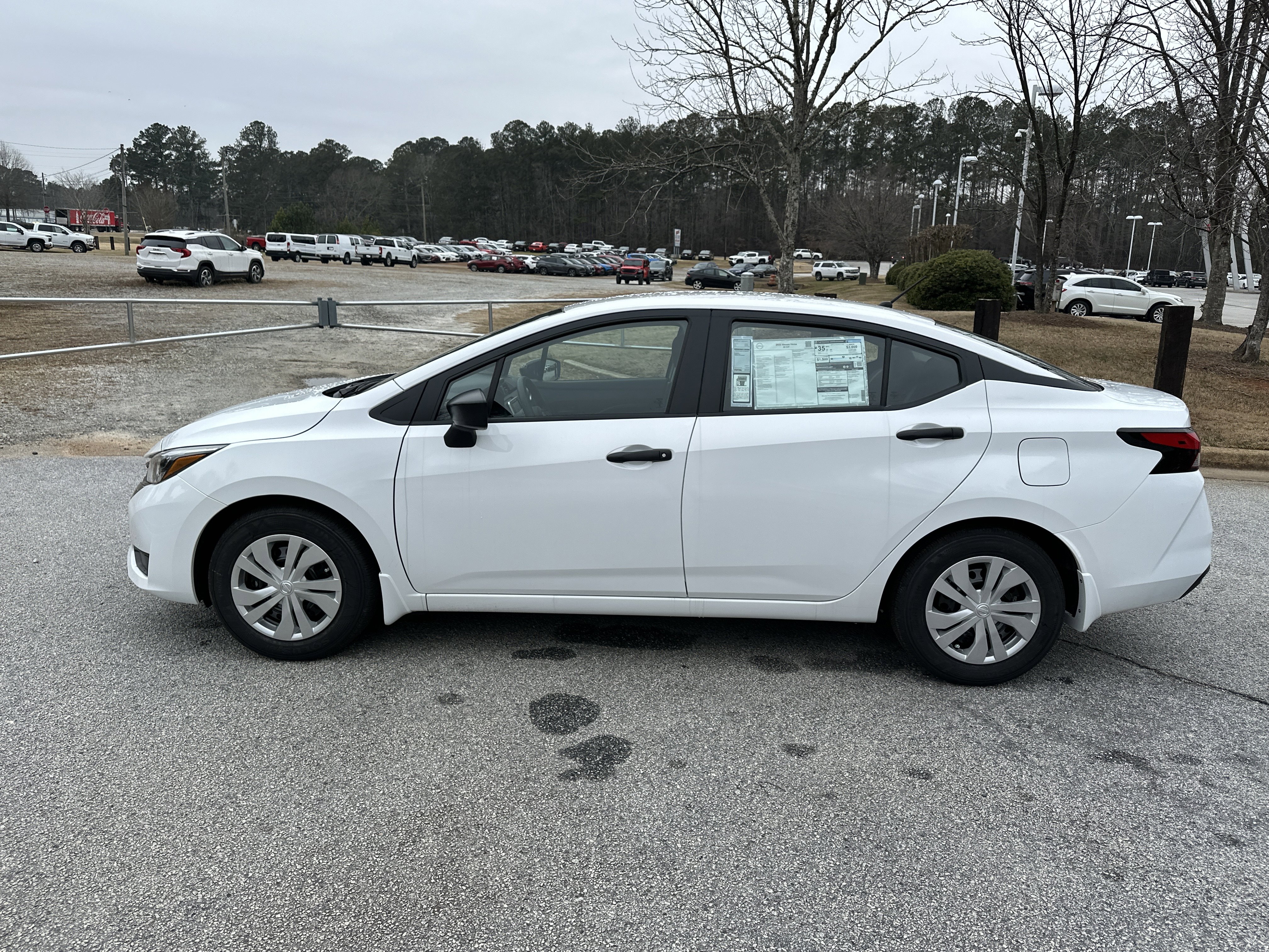 New 2025 Nissan Versa S w/ Trunk Package image 8