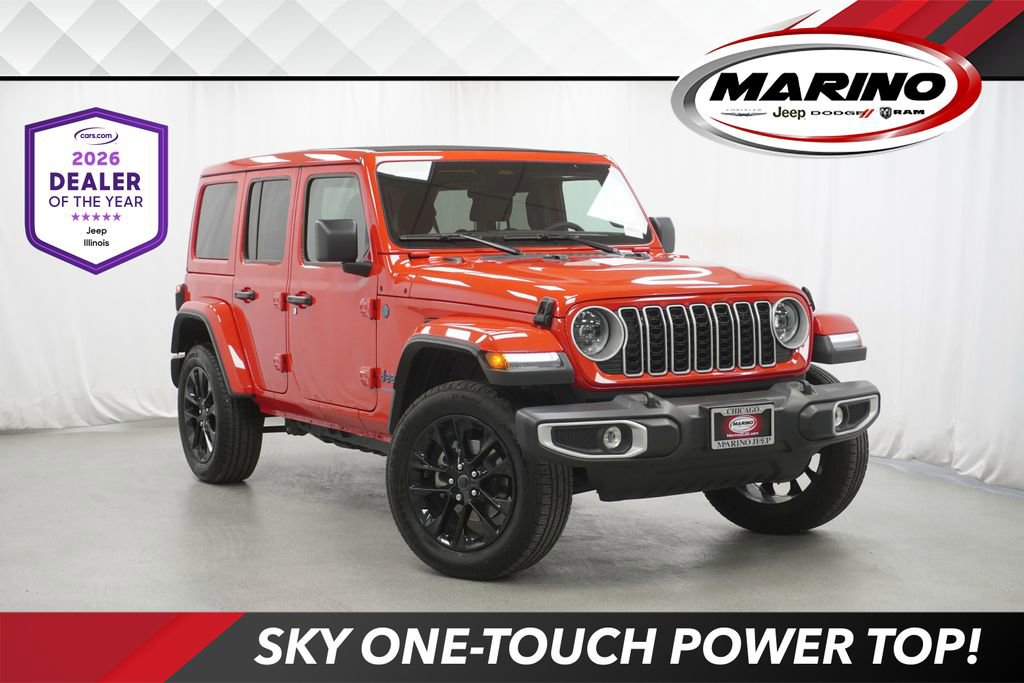 Certified 2025 Jeep Wrangler Unlimited Sahara w/ Safety Group AWD/4WD image 1