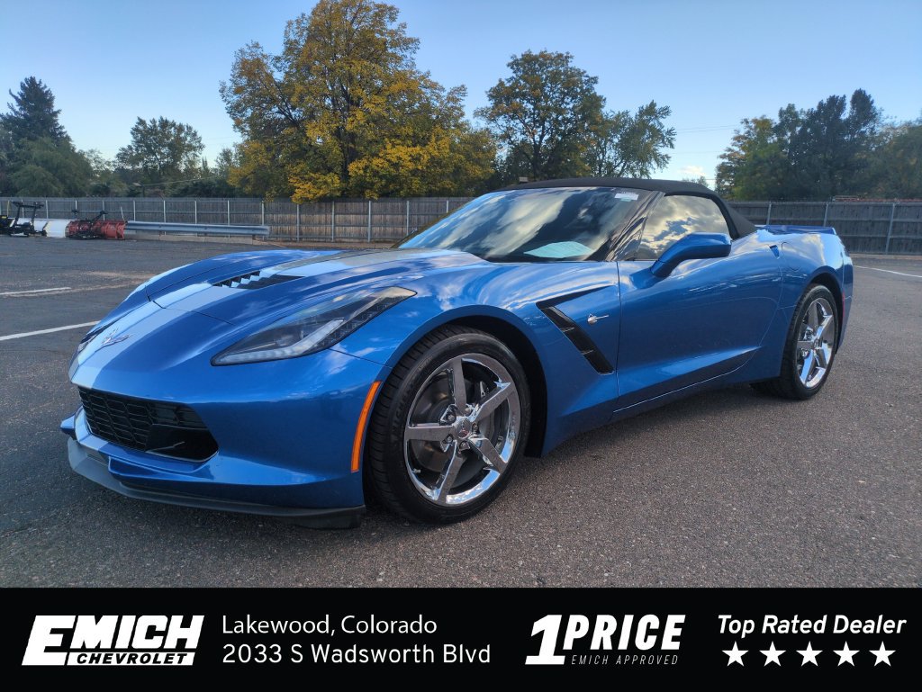 Used 2014 Chevrolet Corvette Stingray Convertible w/ 2LT Preferred Equipment Group