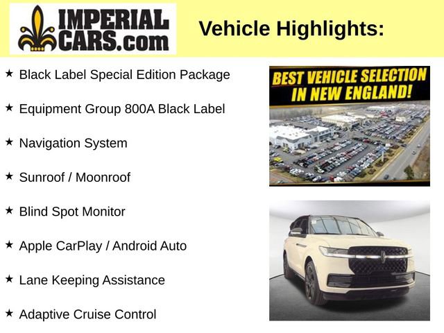 Used 2025 Lincoln Navigator Black Label AWD/4WD image 3