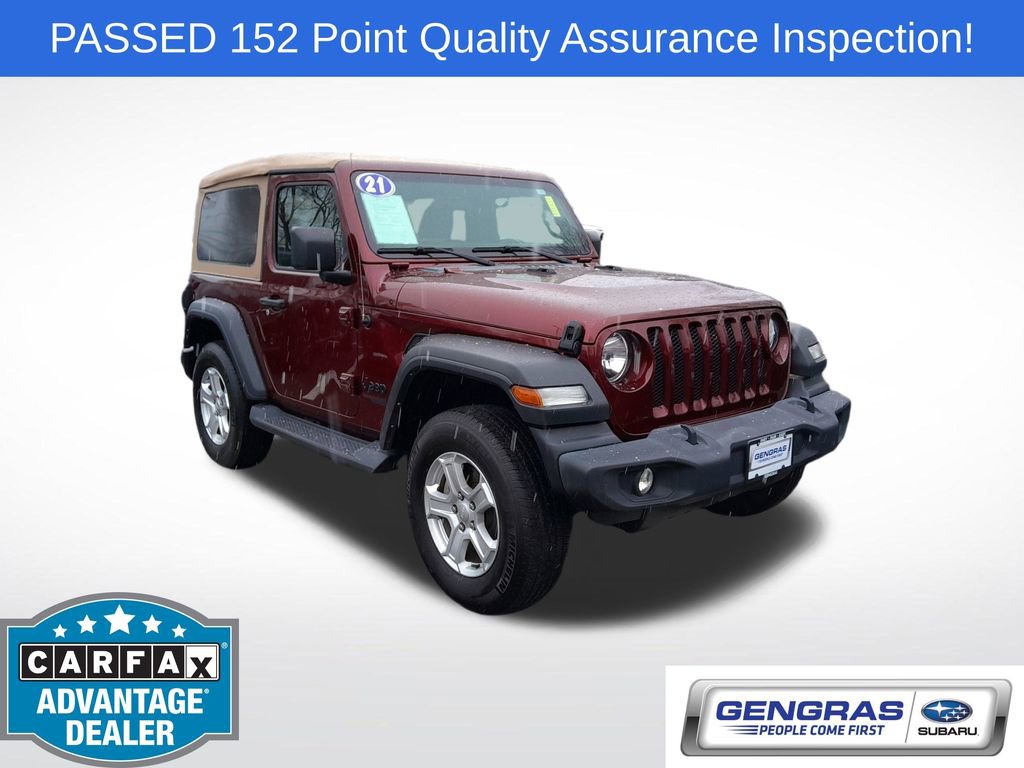Used 2021 Jeep Wrangler Sport S image 1