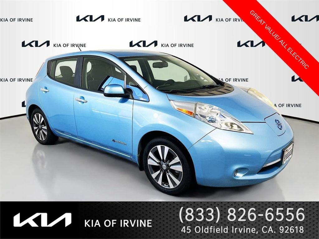 Used 2015 Nissan Leaf SV w/ LED & Quick Charge Package FWD video 1