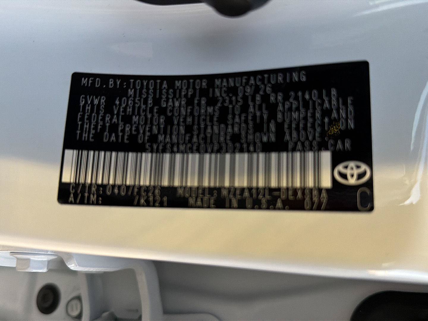 New 2027 Toyota Corolla SE FWD image 34