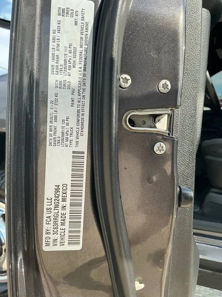 Used 2022 RAM 3500 Tradesman AWD/4WD image 33