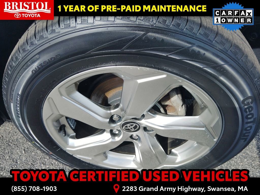 Certified 2021 Toyota RAV4 XLE Premium w/ Carpet Mat Package (TMS) AWD/4WD image 13