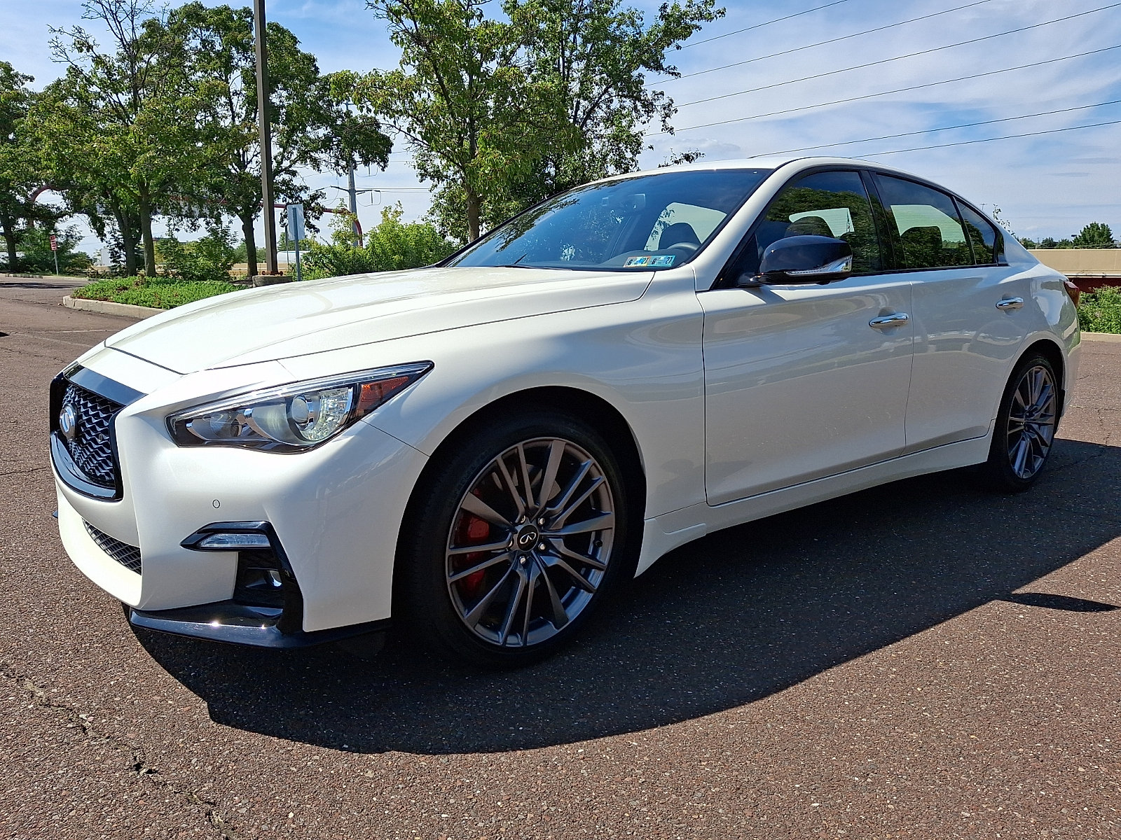 Certified 2023 INFINITI Q50 Red Sport 400 AWD/4WD image 3