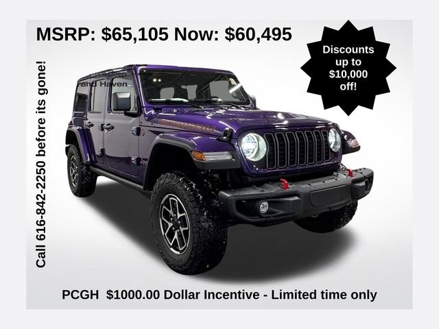 New 2026 Jeep Wrangler Unlimited Rubicon w/ Safety Group image 1