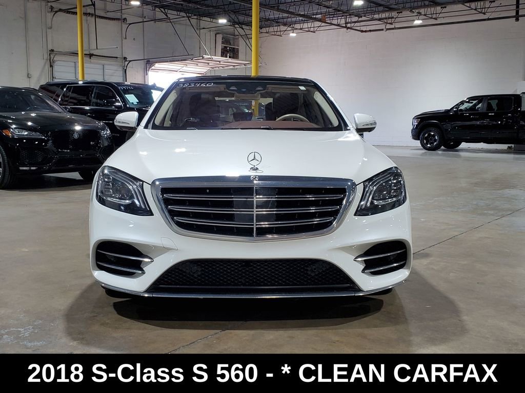 Used 2018 Mercedes-Benz S 560 4MATIC Sedan image 2